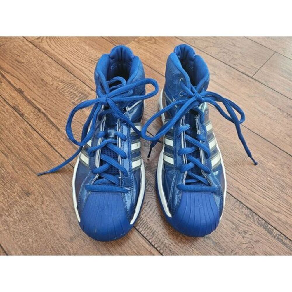 Adidas Pro Model Mens Sneaker Shoes Size 7.5 Blue Please read Description‎